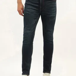 United Colors of Benetton Men Crinkle Mid-Rise Regular Fit Light Fade Clean Look Jeans-picture-32
