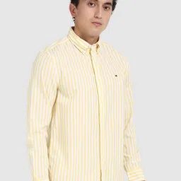 Tommy Hilfiger Men Opaque Striped Casual Shirt-picture-32