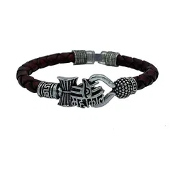 Divine souvenirs Unisex Leather Wraparound Bracelet-picture-41