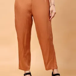RANGRIWAZ Women Relaxed Cargos Trousers-image-76