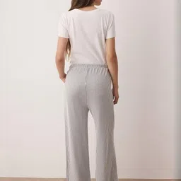 Trendyol Women Striped Mid Rise Trousers image 3