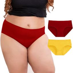 Diving Deep Pack Of 2 Hipster Briefs DD165 M, Y New Pant_ies_2 PC_4XL-picture-16