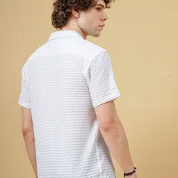 PAUL STREET Men Club Slim Fit Opaque Casual Shirt image 4