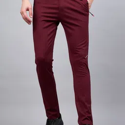 MOUNTAIN COLOURS Men Solid Low-Rise Regular Trousers-picture-17
