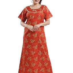 Inner Beats Women Red Nightdress-picture-4