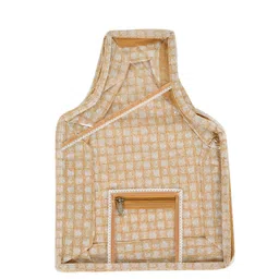 Kuber Industries Set Of 3 Gold-Toned Checked Blouse Organisers image 4