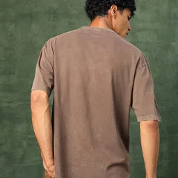 Bewakoof Graphic Printed Pure Cotton Oversized T-shirt image 2