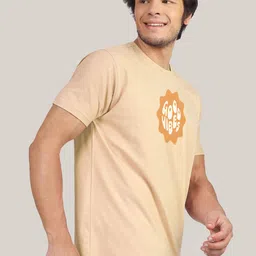 Greylongg Men Graphic Printed Round Neck T-shirt image 4