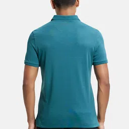Jockey Combed Cotton Rich Half Sleeve Polo Tshirt-3912 image 4