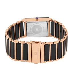 d'signer Dsigner Men Brass Dial & Ceramic Bracelet Style Straps Analogue Watch 817RGBCRM.9G image 3