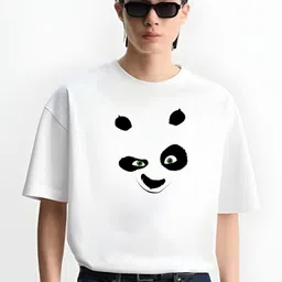 KAIDO Graphic Printed Drop-Shoulder Sleeves Oversized Cotton T-shirt-picture-13