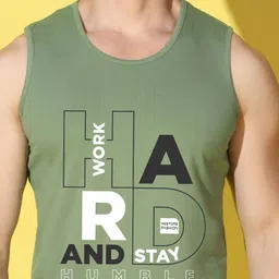 WOOSTRO Men Pack of 2 Typography Printed Round Neck Slim Fit Printed T-shirts image 4