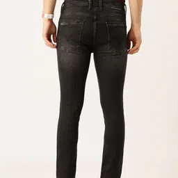 Integriti Men Smart Skinny Fit Mid-Rise Light Fade Stretchable Jeans image 4