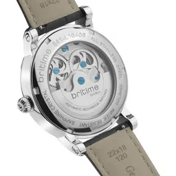 Britime Men Leather Straps Analogue Automatic Motion Powered Watch 641-L10406 image 2