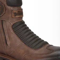Roadster Men Brown Biker Boot image 3