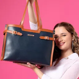 CarryLux PU Structured Tote Bag image 4