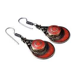 AAR Jewels Rhodium-Plated Teardrop Shaped Drop Earrings image 4