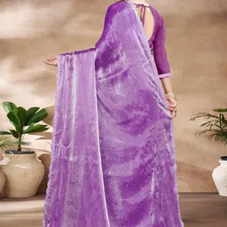 URU FASHION Art Silk Saree image 3