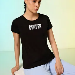 SZN Women Typography Printed T-shirt-image-50