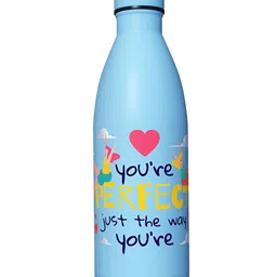 Speedex Blue Single Stainless Steel Printed Water Bottle-image-38