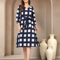 KALINI Print A-Line Dress-picture-26