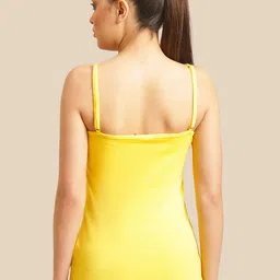 FBAR Pure Cotton Non-Padded Square Neck Sleeveless Camisole image 4