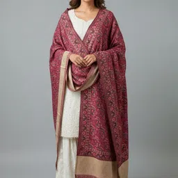 PYRO SPIRIT Women Floral Printed Acrylic Shawl-picture-50