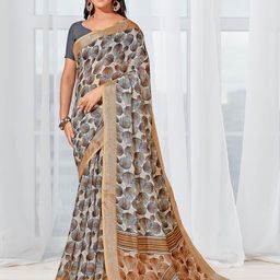 Anouk Rustic Floral Digital Printed Zari Saree-picture-43