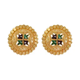 DZINETRENDZ Circular Studs Earrings-picture-22