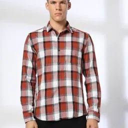 netplay Men Checked Regular Fit Shirt image 4