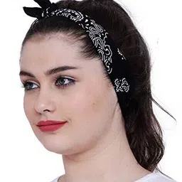 aashirwad crafts Pack of 3 Men Printed Bandanas image 4