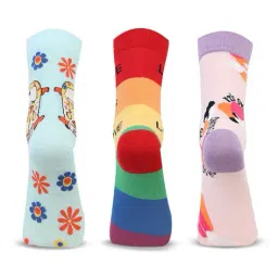 bonjour Women Pack of 3 Mid-Calf Length Socks image 4