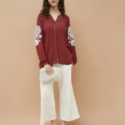 colour me Women Abstract Top image 4