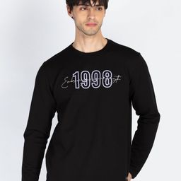 Status Quo Men Typography Printed Round Neck Cotton T-shirt-picture-2