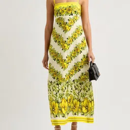 Routes by All About You Women Floral Printed A-Line Midi Dress-picture-28