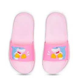ASIAN Unisex Kids Printed Sliders image 2
