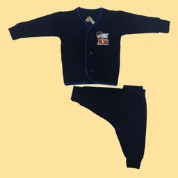 INFERNO Infants Pack Of 5 Striped Combed Cotton Thermal Set-picture-24