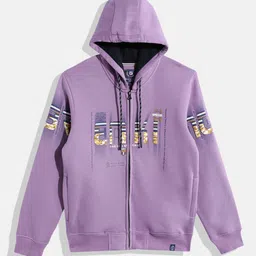 Monte Carlo Teen Boys Puff Printed Hooded Sweatshirt-picture-19