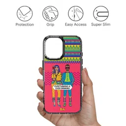 DailyObjects Geometric Printed iPhone 16 Back Case Mobile Accessories image 4