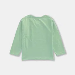 MISS&CHIEF BABY Infants Boys Pack Of 3 Printed Long Sleeves Pure Cotton T-shirts image 4