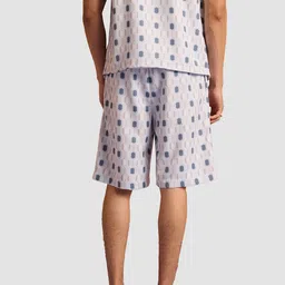 Muvazo Men Geometric Printed Shorts image 5