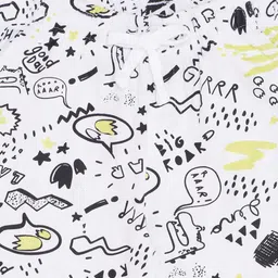 Pantaloons Junior Boys Printed Pure Cotton Regular Fit Shorts image 4