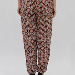 LastInch Women Multicoloured Printed Trousers image 5