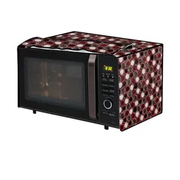 The Furnishing Tree PVC Waterproof Microwave Oven Cover Compatible for LG 28 L Convection MC2846BCT image 1