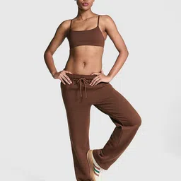 Victoria's Secret Women PINK Mid-Rise Track Pants-image-7