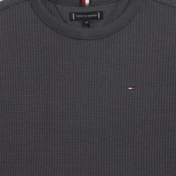 Tommy Hilfiger Boys Self Design Long Sleeves Pure Cotton T-shirt image 4