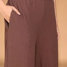 all about you Self Design Boat Neck Top & Trousers Co-Ord Set image 5