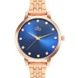 DressBerry Women Brass Embellished Dial & Straps Analogue Watch DB25-10A-picture-18