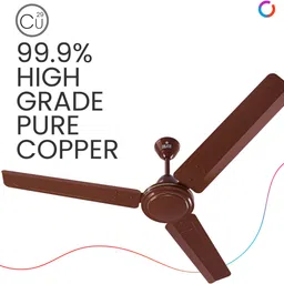 polycab Nippy High Speed with Corrosion Resistant G-Tech Blades 1 Star 1200 3 Blade Ceiling Fan image 5