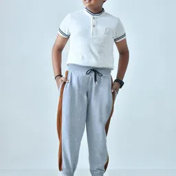 BAESD Boys Striped Joggers-image-73